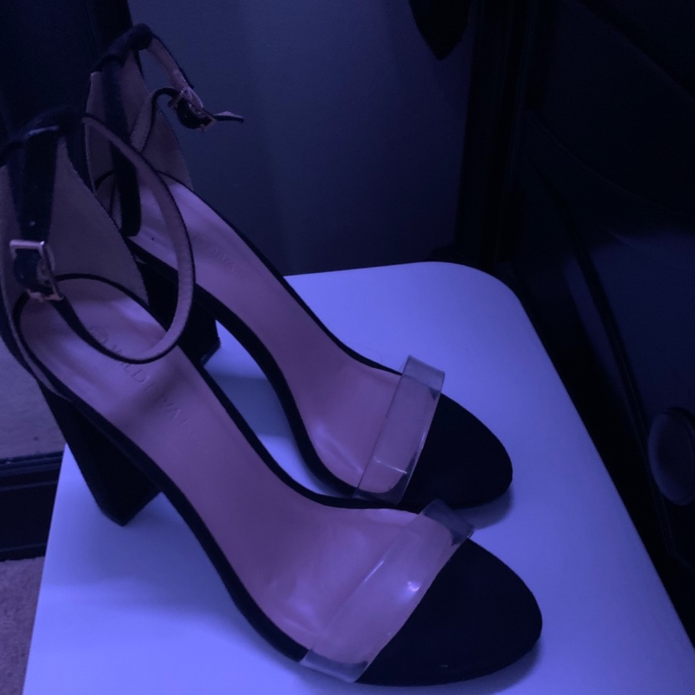 black heels